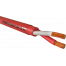 Акустический кабель MUZKABEL AK 2 , 65 Пф/м, 2 х 2.5 мм², Красный